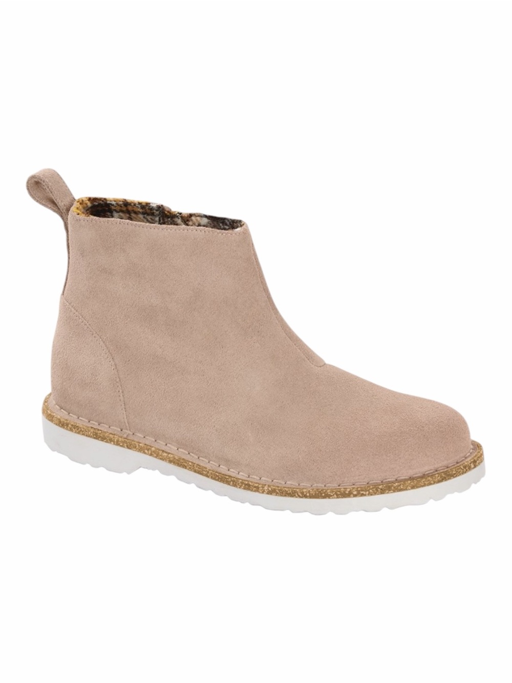 BIRKENSTOCK Melrose Suede Ankle Boots Nude Size 38 Women’s 7–7.5